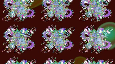 Interesting super nice abstract and cute picture Illustrazione stock