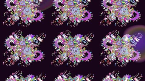 Interesting super nice abstract and cute picture Illustrazione stock