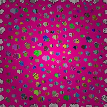 Interesting super nice abstract and cute picture Illustrazione stock