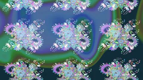 Interesting super nice abstract and cute picture イラスト素材
