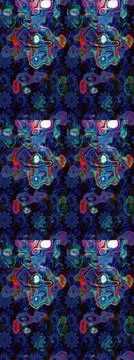 Interesting super nice abstract and cute picture Stock Illustration