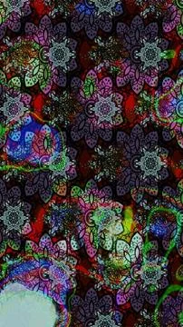 Interesting super nice abstract and cute picture Illustrazione stock