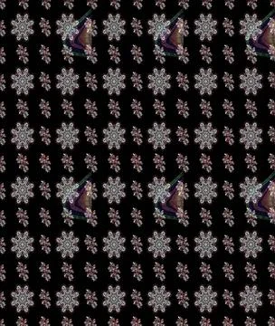 Interesting super nice abstract and cute picture Illustrazione stock