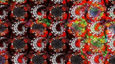 Interesting super nice abstract and cute picture Illustrazione stock