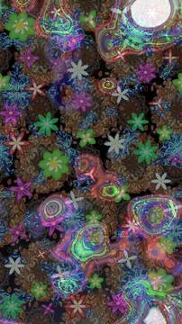 Interesting super nice abstract and cute picture Stock Illustration