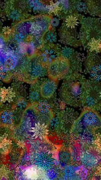 Interesting super nice abstract and cute picture Illustrazione stock
