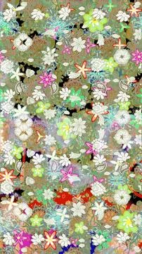 Interesting super nice abstract and cute picture Stock Illustration
