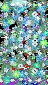 Interesting super nice abstract and cute picture Illustrazione stock