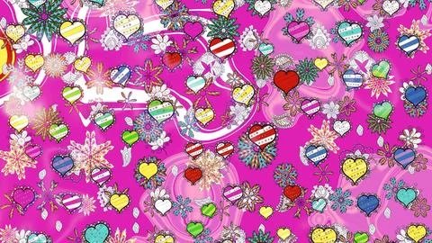 Interesting super nice abstract and cute picture 库存插图