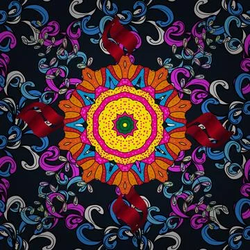 Interesting super nice abstract and cute picture Illustrazione stock