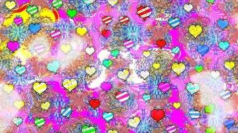 Interesting super nice abstract and cute picture Stock Illustration