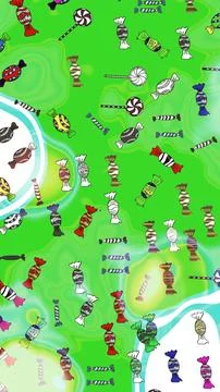 Interesting super nice abstract and cute picture Stock Illustration