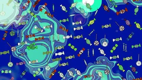 Interesting super nice abstract and cute picture Stock Illustration