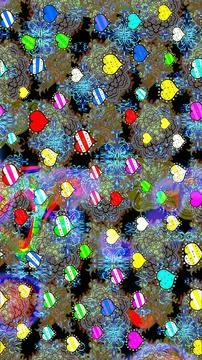 Interesting super nice abstract and cute picture Stock Illustration