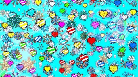 Interesting super nice abstract and cute picture Stock Illustration