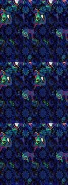Interesting super nice abstract and cute picture Stock Illustration