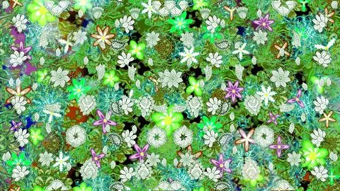 Interesting super nice abstract and cute picture Stock Illustration