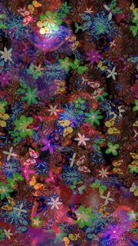 Interesting super nice abstract and cute picture Stock Illustration