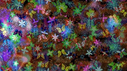 Interesting super nice abstract and cute picture Stock Illustration