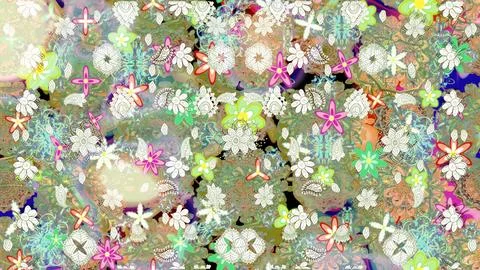 Interesting super nice abstract and cute picture Stock Illustration