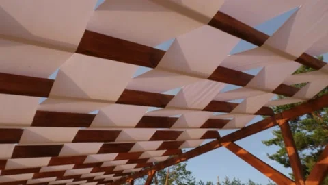 Interesting textile texture, abstract pattern background Stock Footage 239945555