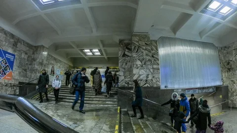 An interesting timelapse, scene and view Stock-Footage 129574690