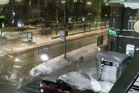 An interesting timelapse, scene and view of the cafe Stock-Footage 129664362