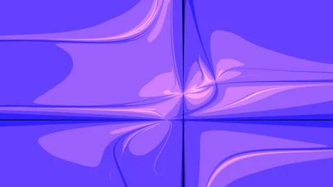 Interesting Warped Lines Moving Over Frame Stock Footage 143908971