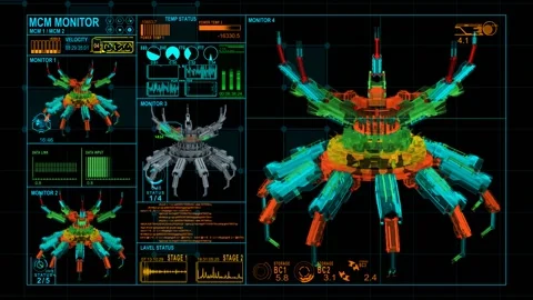 Interface a1 Stock Footage 145818387
