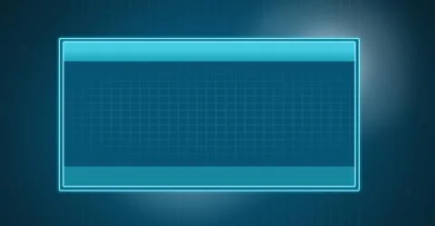 Interface box software blank 스톡 일러스트