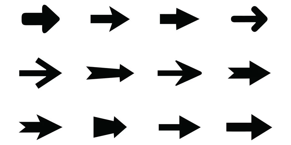 Interface Chevron And Arrow Stock Illustration