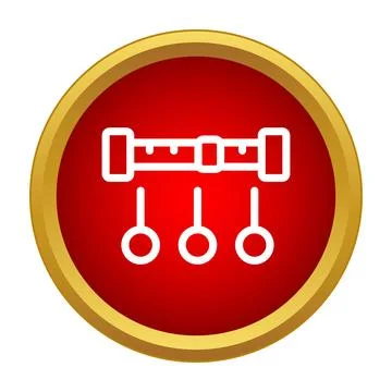 Interface controlling options for level and balance settings Stock Illustration