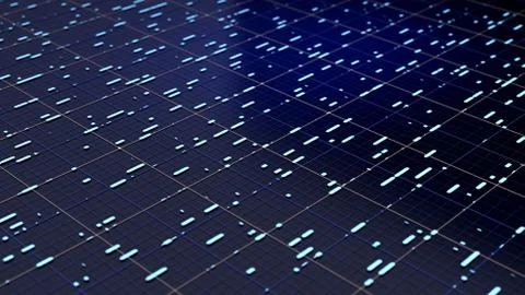 Interface fantastic texture background. 3d illustration, 3d rendering. Stock Illustration