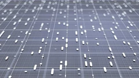 Interface fantastic texture background. 3d illustration, 3d rendering. Stock Illustration