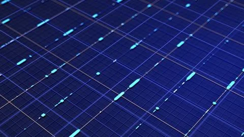 Interface fantastic texture background. 3d illustration, 3d rendering. Stock-Illustration