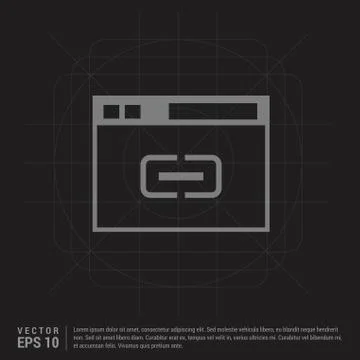 Interface Icon - Black Creative Background イラスト素材