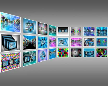 Interface Stockillustratie