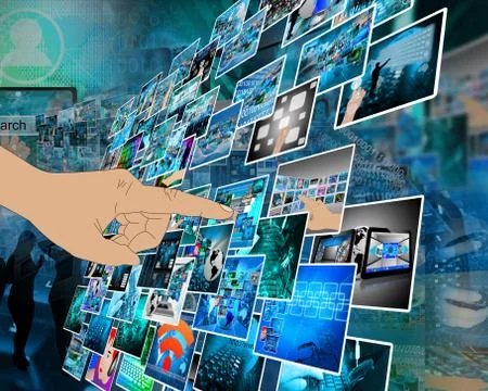 Interface Illustrazione stock