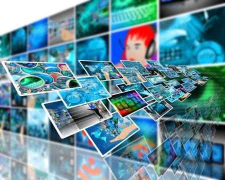 Interface Illustrazione stock