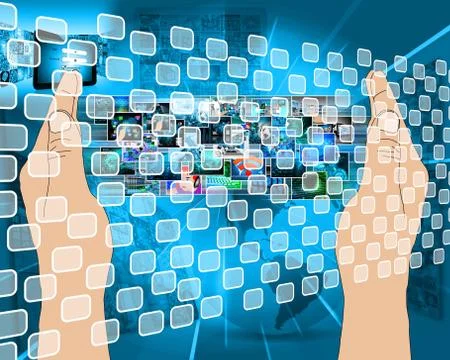 Interface Stock Illustration