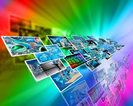 Interface Illustrazione stock