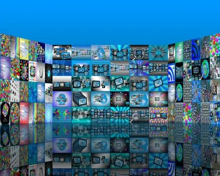 Interface Illustrazione stock