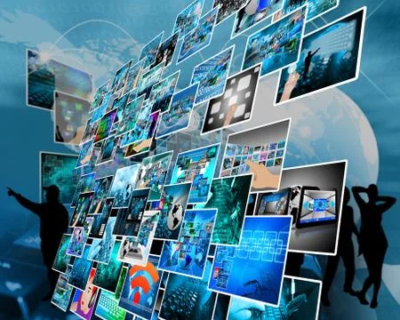 Interface Illustrazione stock