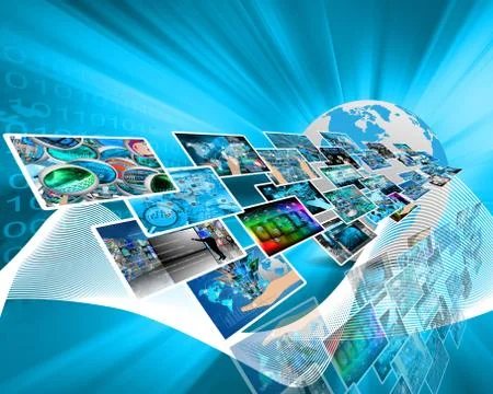 Interface Illustrazione stock