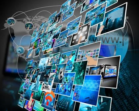 Interface Illustrazione stock