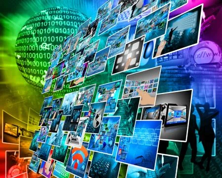 Interface Illustrazione stock