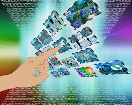 Interface Stock Illustration