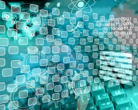 Interface Illustrazione stock