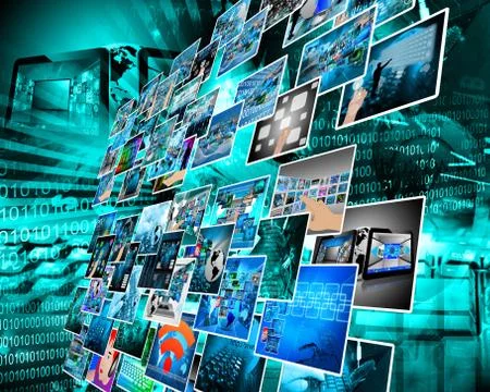 Interface Illustrazione stock