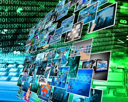 Interface Illustrazione stock